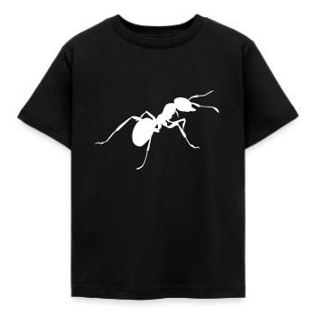 Ameise - Kinder T-Shirt - Schwarz - Vorne - AI Model Kid Female (0cm)
