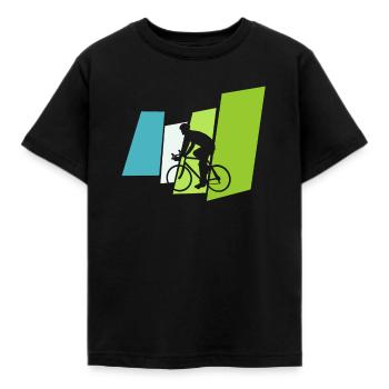 coureur - T-shirt Enfant - noir - Devant - AI Model Kid Female (0cm)