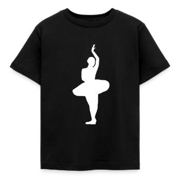 ballerine - T-shirt Enfant - noir - Devant - AI Model Kid Female (0cm)
