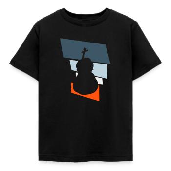 Instrument de musique classique - T-shirt Enfant - noir - Devant - AI Model Kid Female (0cm)