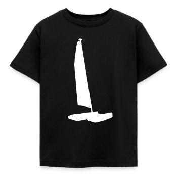 Capitaine - T-shirt Enfant - noir - Devant - AI Model Kid Female (0cm)