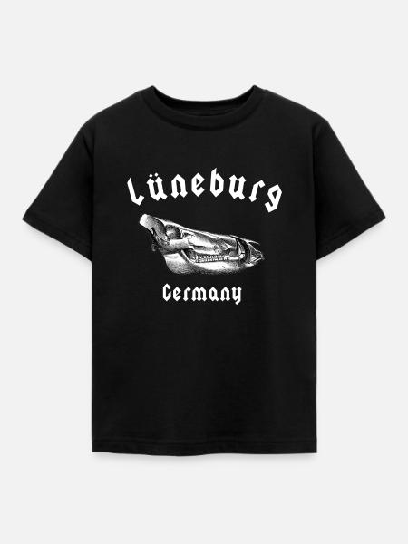 Lüneburg Germany - Kinder T-Shirt - Schwarz