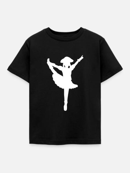 Karneval Garde Tanz - Kinder T-Shirt - Schwarz