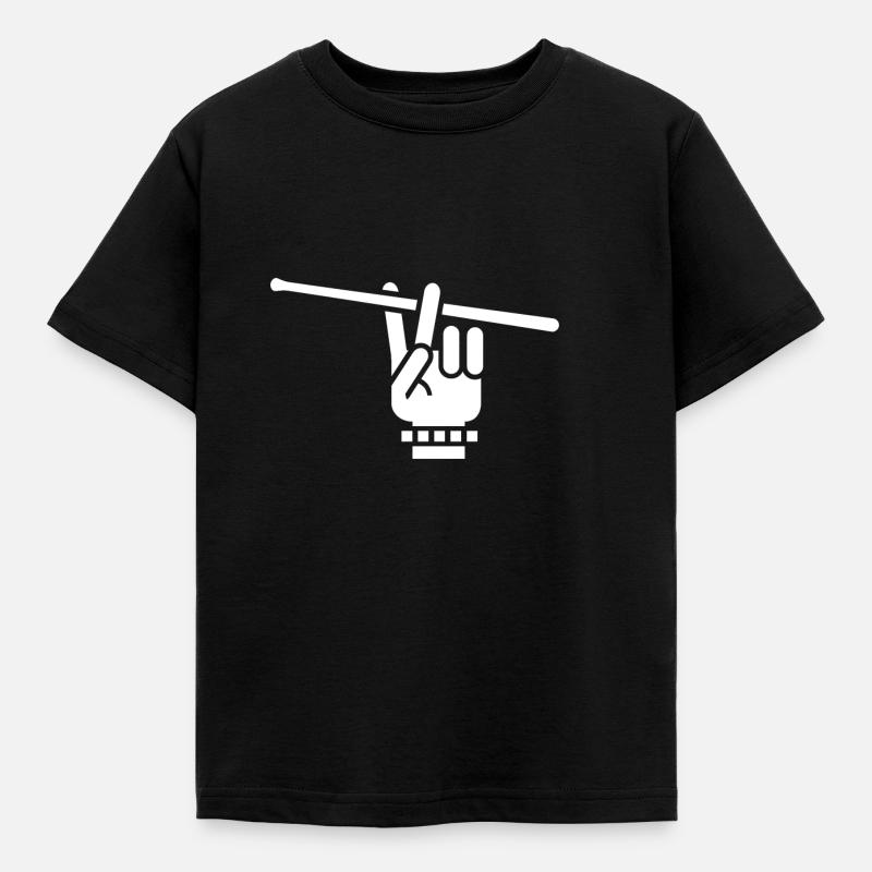 Batteur - Astuce - T-shirt Enfant - noir