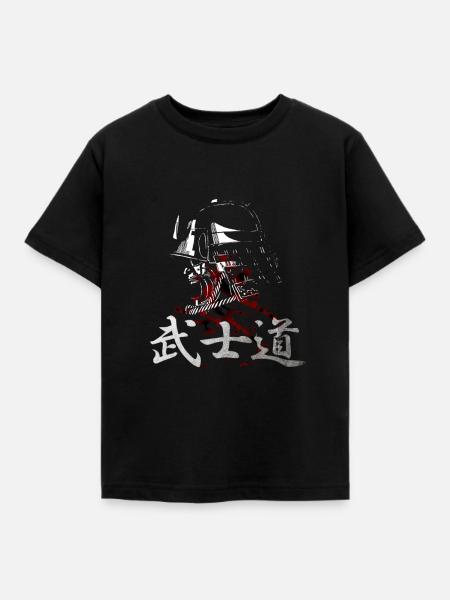 Japanisches Symbol Kanji für Bushido - Kinder T-Shirt - Schwarz