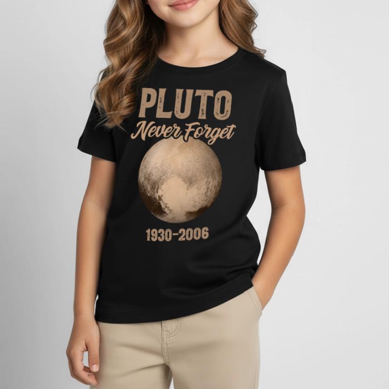 Pluto Never Forget Kids' T-Shirt