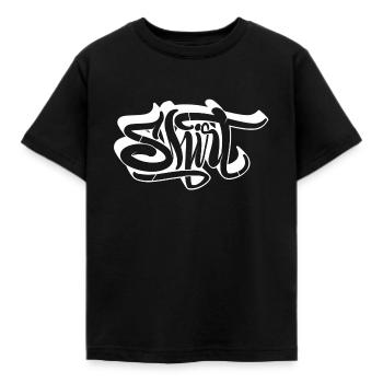 shirt - Kinder T-Shirt - Schwarz - Vorne - AI Model Kid Female (0cm)