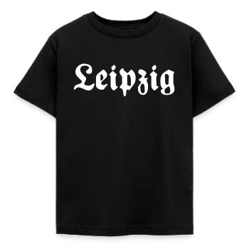 Leipzig - T-shirt Enfant - noir - Devant - AI Model Kid Female (0cm)