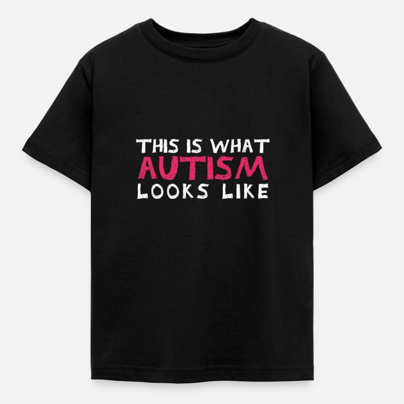 autisme - T-shirt Enfant - noir