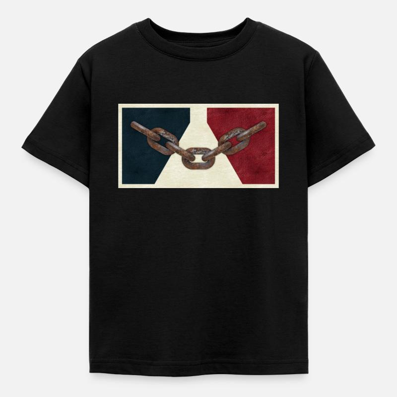 Drapeau du comté noir - T-shirt Enfant - noir