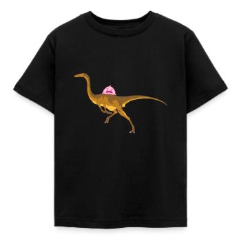 Velociraptor - T-shirt Enfant - noir - Devant - AI Model Kid Female (0cm)