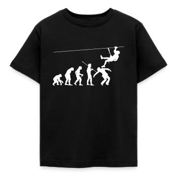 Tyrolienne - T-shirt Enfant - noir - Devant - AI Model Kid Female (0cm)