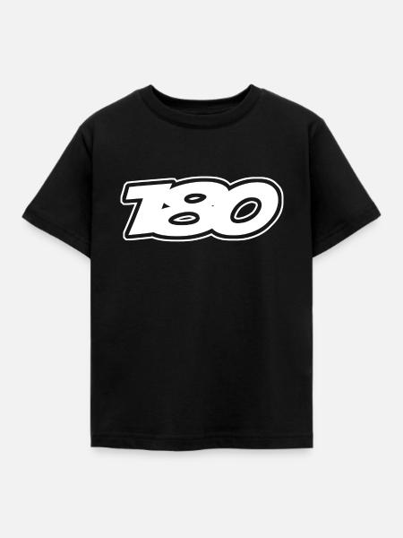 One Hundred And Eighty - Kinder T-Shirt - Schwarz