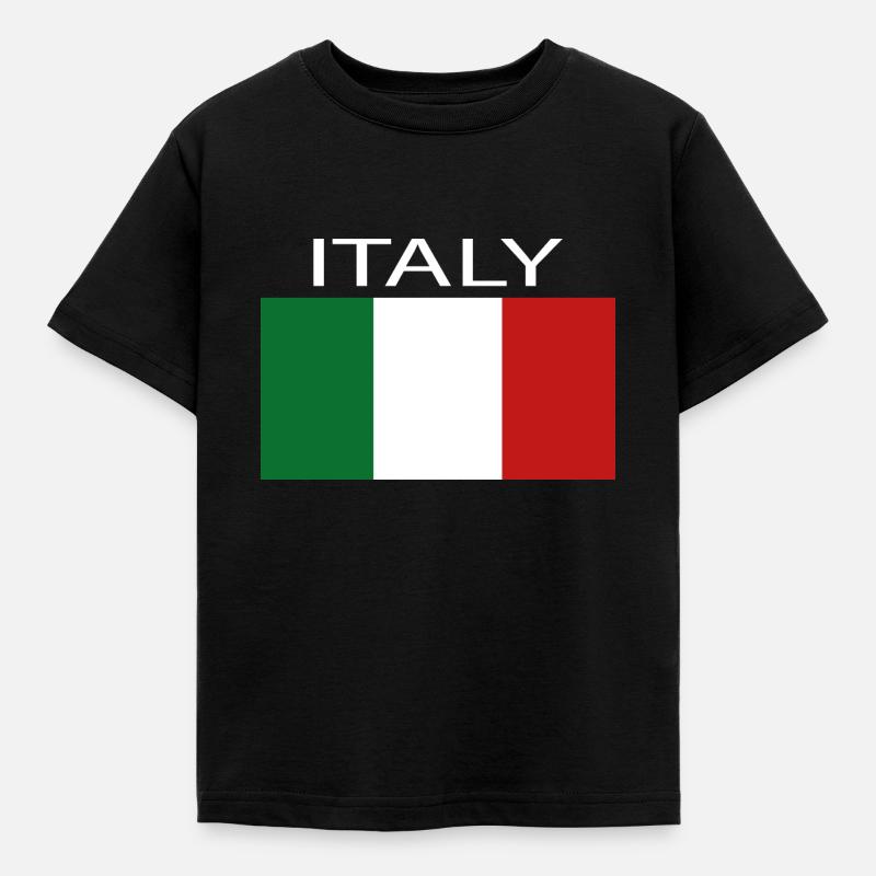 Italia - Maglietta per bambini - nero