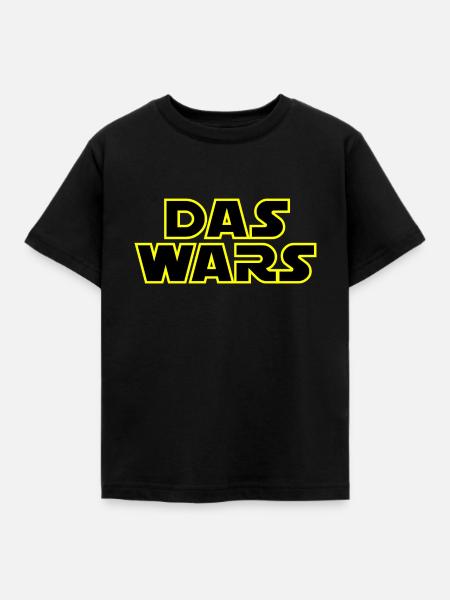 das wars - Kinder T-Shirt - Schwarz