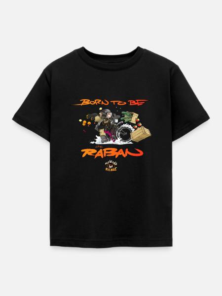 Die Wilden Kerle Rabanauf Fahrrad - Kinder T-Shirt - Schwarz