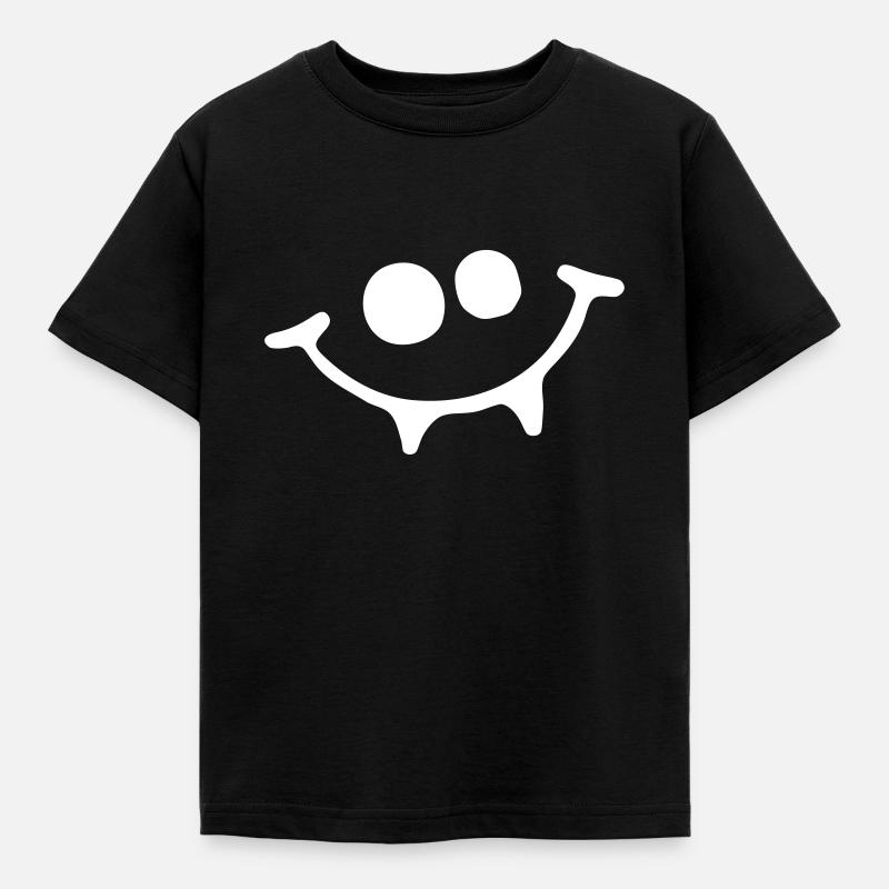 Smiley vampire - T-shirt Enfant - noir