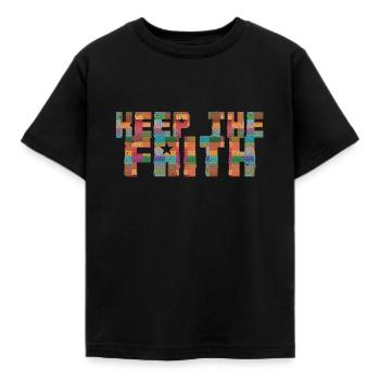Gardez la foi - Northern Soul - T-shirt Enfant - noir - Devant - AI Model Kid Female (0cm)