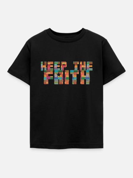Keep the Faith - Northern Soul - Kids' T-Shirt - black