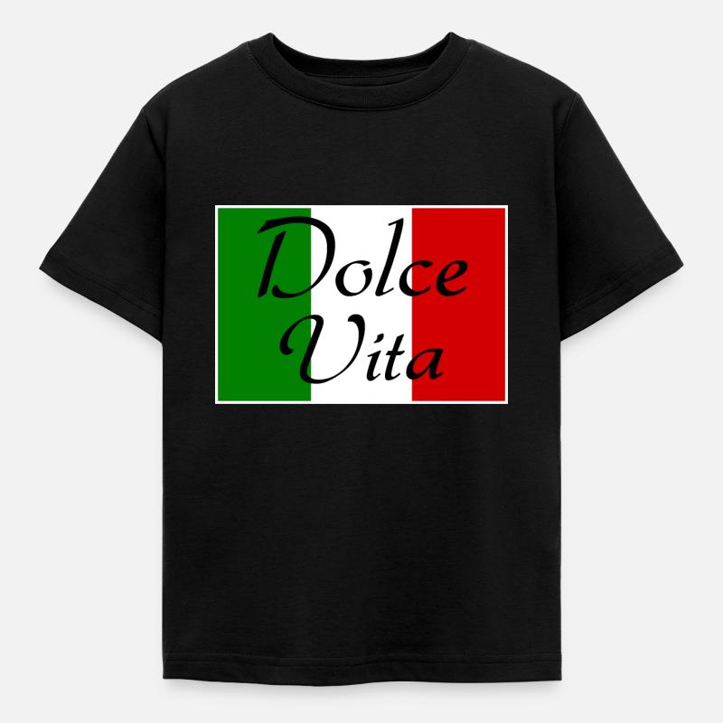 Dolce Vita - Kinder T-Shirt - Schwarz