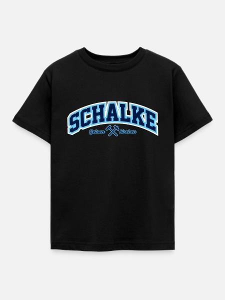 SCHALKE - Kinder T-Shirt - Schwarz