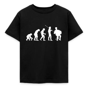 Accordéon Evolution Accordéon Accordéon accordé - T-shirt Enfant - noir - Devant - AI Model Kid Female (0cm)