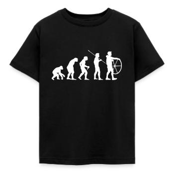 Capitaine Evolution voile régate de cadeaux skipper - T-shirt Enfant - noir - Devant - AI Model Kid Female (0cm)