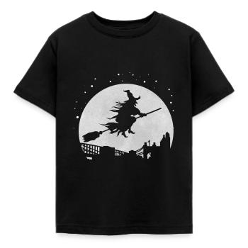 sorcière - T-shirt Enfant - noir - Devant - AI Model Kid Female (0cm)