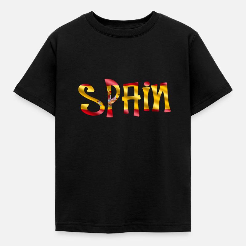 spain - T-shirt Enfant - noir