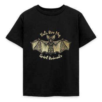 Chauve-souris - T-shirt Enfant - noir - Devant - AI Model Kid Female (0cm)