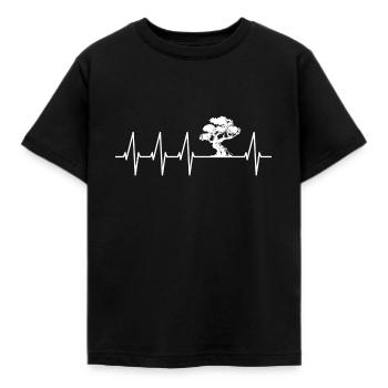 Bonsai - Kids' T-Shirt - black - Front - AI Model Kid Female (0cm)