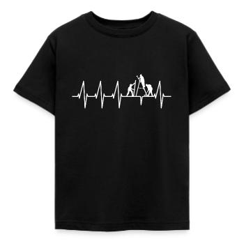 Bauleiter Baustelle Handwerker Bauarbeiter - Kinder T-Shirt - Schwarz - Vorne - AI Model Kid Female (0cm)
