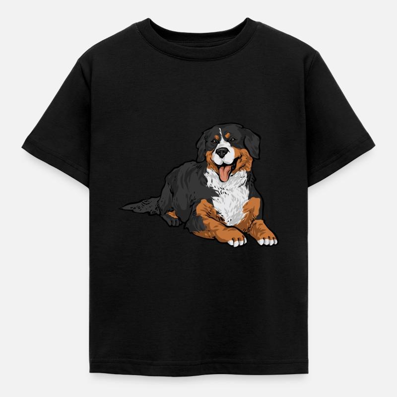 Bouvier bernois - T-shirt Enfant - noir