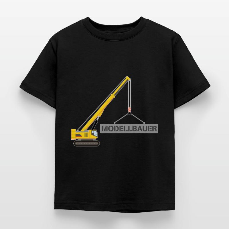 Model Making Crane Model Maker RC Hobby Remote Control Kids' T-Shirt