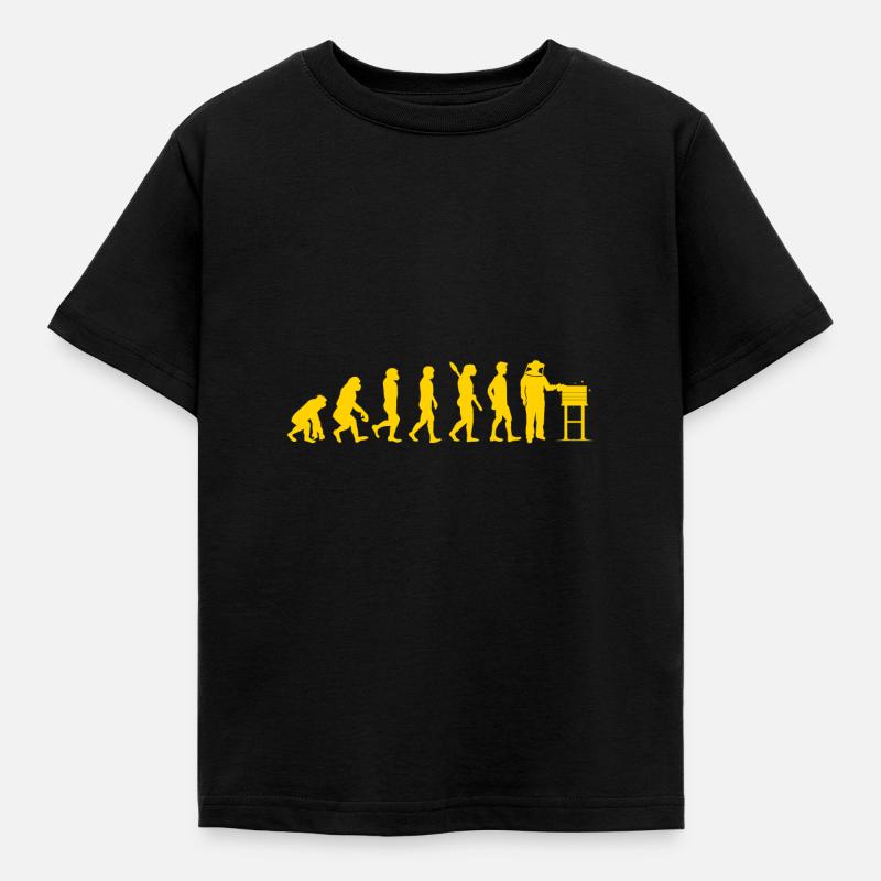 Bienenflüsterer Imker Bienen Honig Geschenk - Kinder T-Shirt - Schwarz