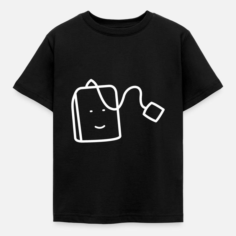 Teabag - Kids' T-Shirt - black