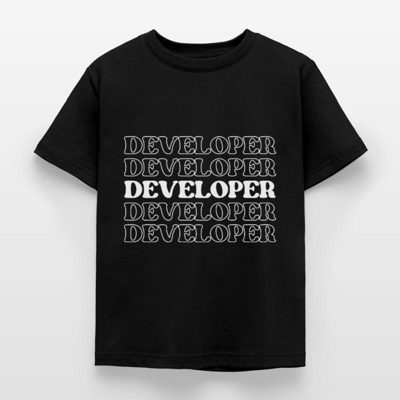 Entwickler, Programmierer, Programmierer, Programmierer, Software-Ingenieur Kinder T-Shirt