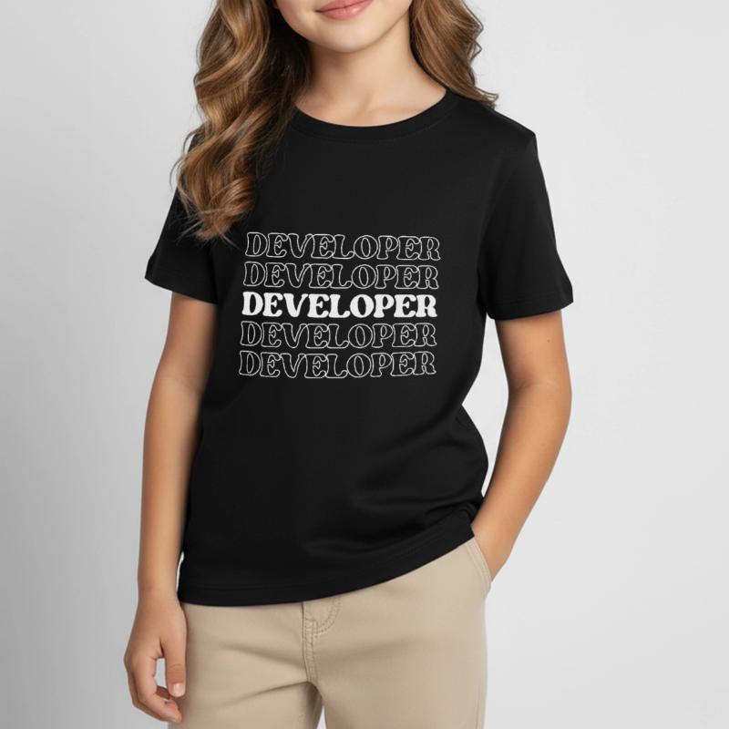 Entwickler, Programmierer, Programmierer, Programmierer, Software-Ingenieur Kinder T-Shirt