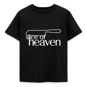 Tranche de paradis Design culinaire - T-shirt Enfant - noir - Devant - AI Model Kid Female (0cm)