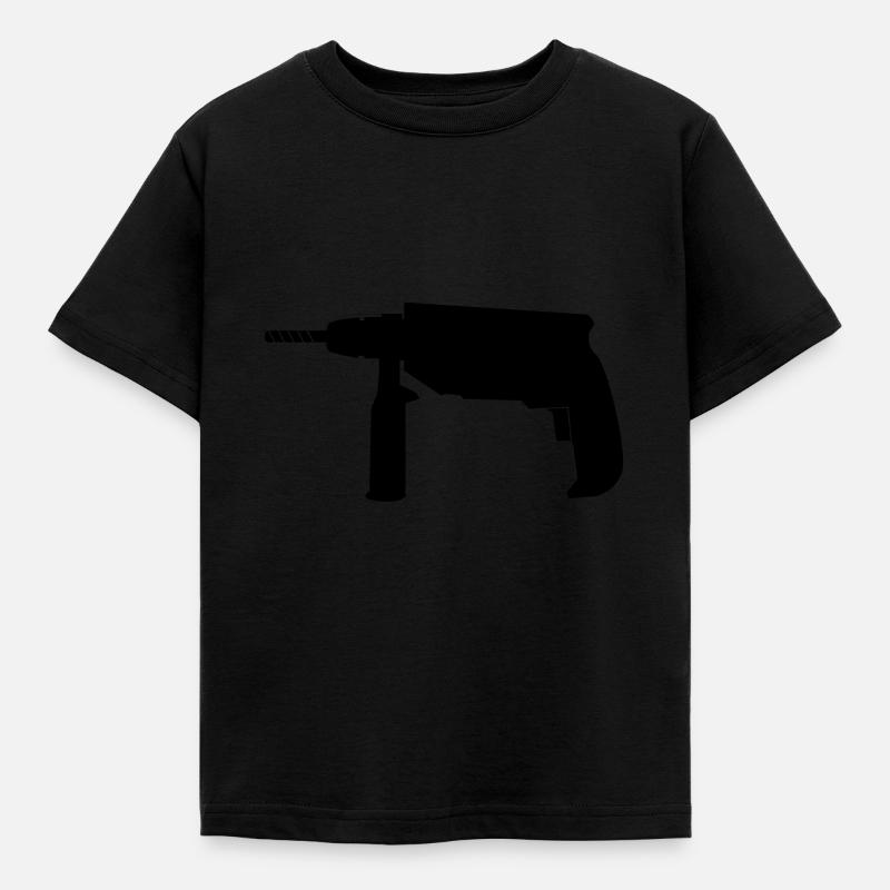 drill - Kids' T-Shirt - black