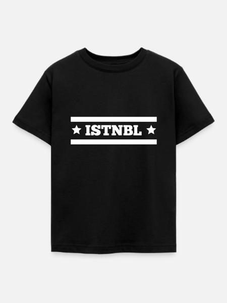 Istanbul - Kinder T-Shirt - Schwarz