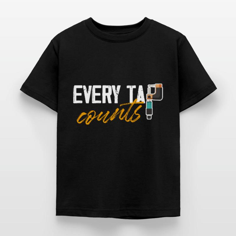 Chaque clic compte à commande numérique par ordinateur T-shirt Enfant