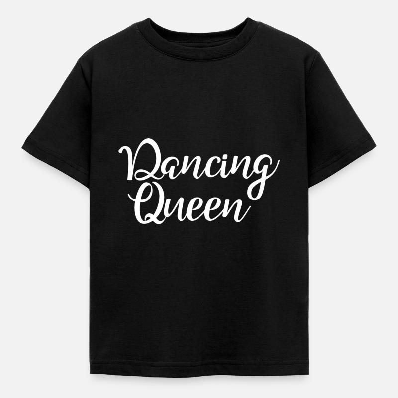 Dancing queen - Kids' T-Shirt - black