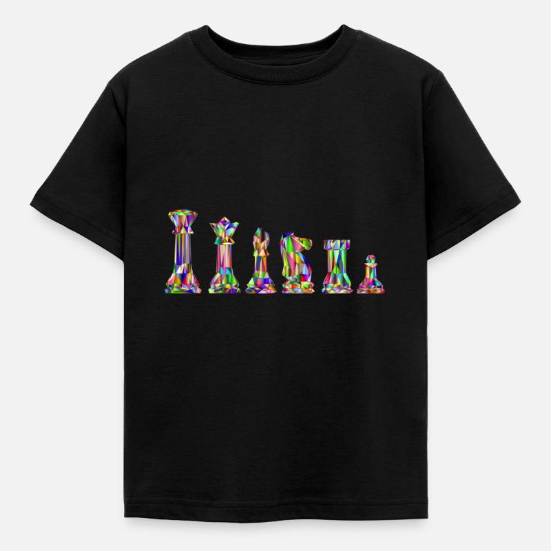 chess - Kids' T-Shirt - black