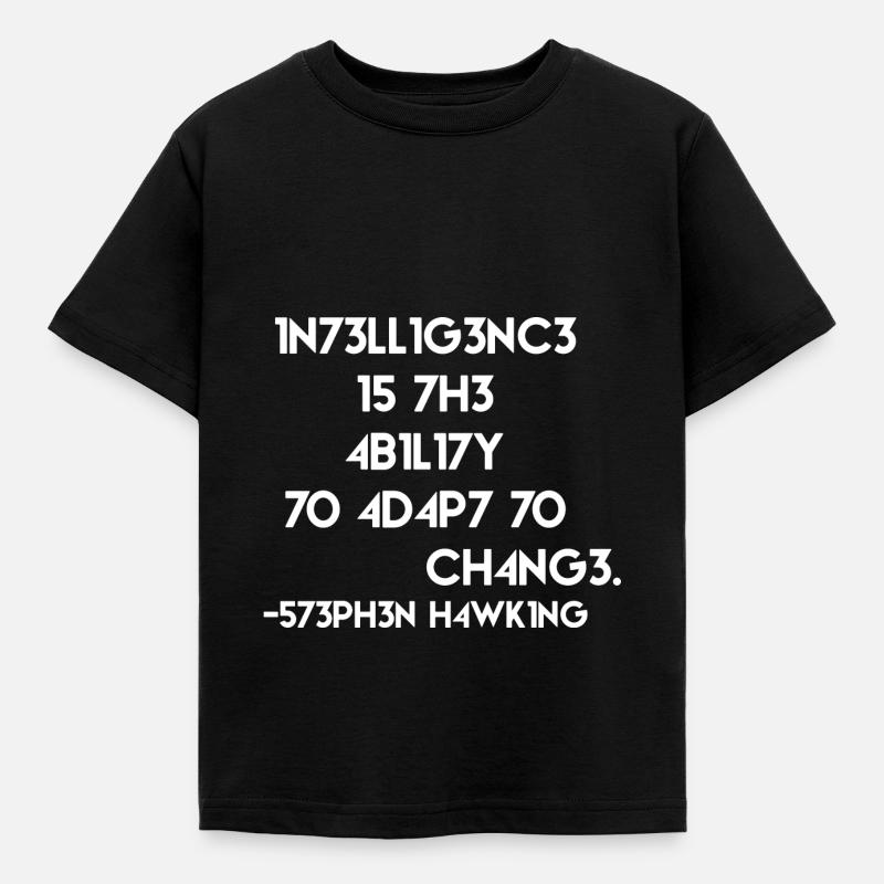 Quote physicist programmer - Kids' T-Shirt - black
