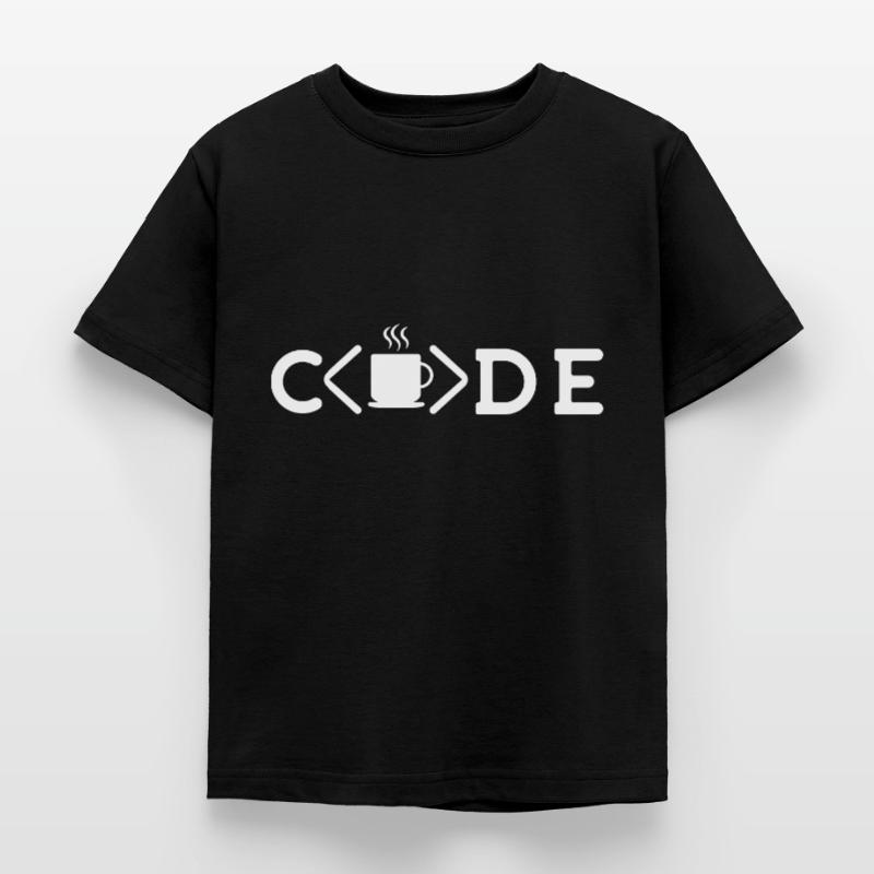 Java Developer Custom Coffee Kids' T-Shirt