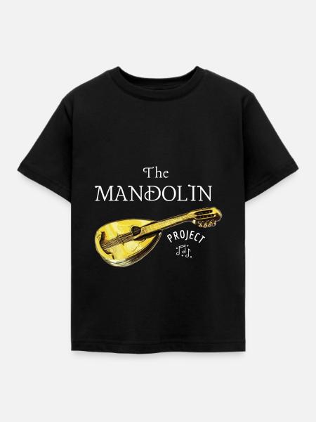 The Mandolin Project (transparent) - Kinder T-Shirt - Schwarz