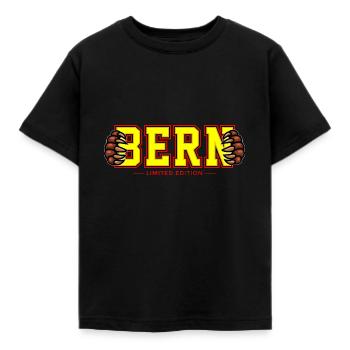 Bern - Kids' T-Shirt - black - Front - AI Model Kid Female (0cm)