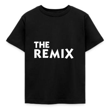 Matching Outfit - The Remix - T-shirt Enfant - noir - Devant - AI Model Kid Female (0cm)