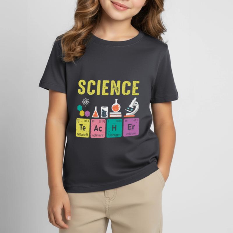 Science Teachers Regular Elements Kids' T-Shirt